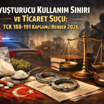 Uyuşturucu Kullanım Sınırı ve Ticaret Suçu: TCK 188-191 Kapsamlı Rehber 2026