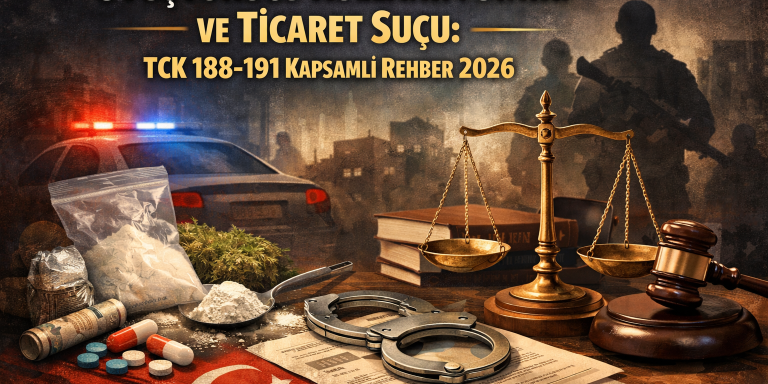 Uyuşturucu Kullanım Sınırı ve Ticaret Suçu: TCK 188-191 Kapsamlı Rehber 2026