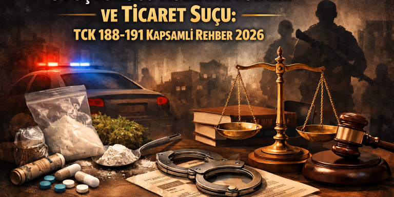 Uyuşturucu Kullanım Sınırı ve Ticaret Suçu: TCK 188-191 Kapsamlı Rehber 2026